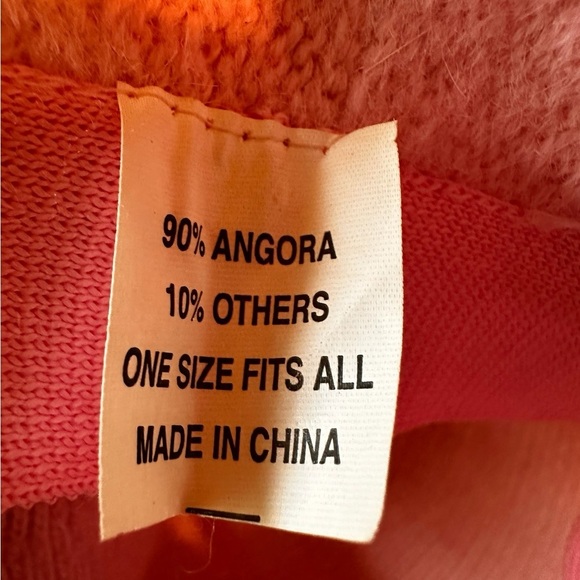 Vintage Y2K Kangol Angora Pink Fuzzy Fur Bucket Hat - Picture 6 of 7